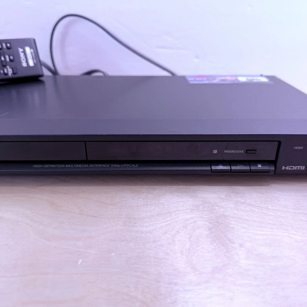 Sony DVP-NS77H 1080p Upscaling HDMI CD DVD Player Black with Remote RMT-D197A